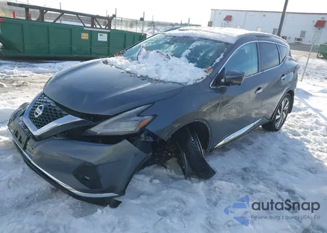2019 Nissan Murano Sl z USA, uszkodzony, nr VIN 5N1AZ2MS3KN120443